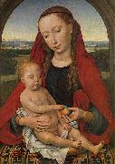 Hans Memling Virgin with Child painting